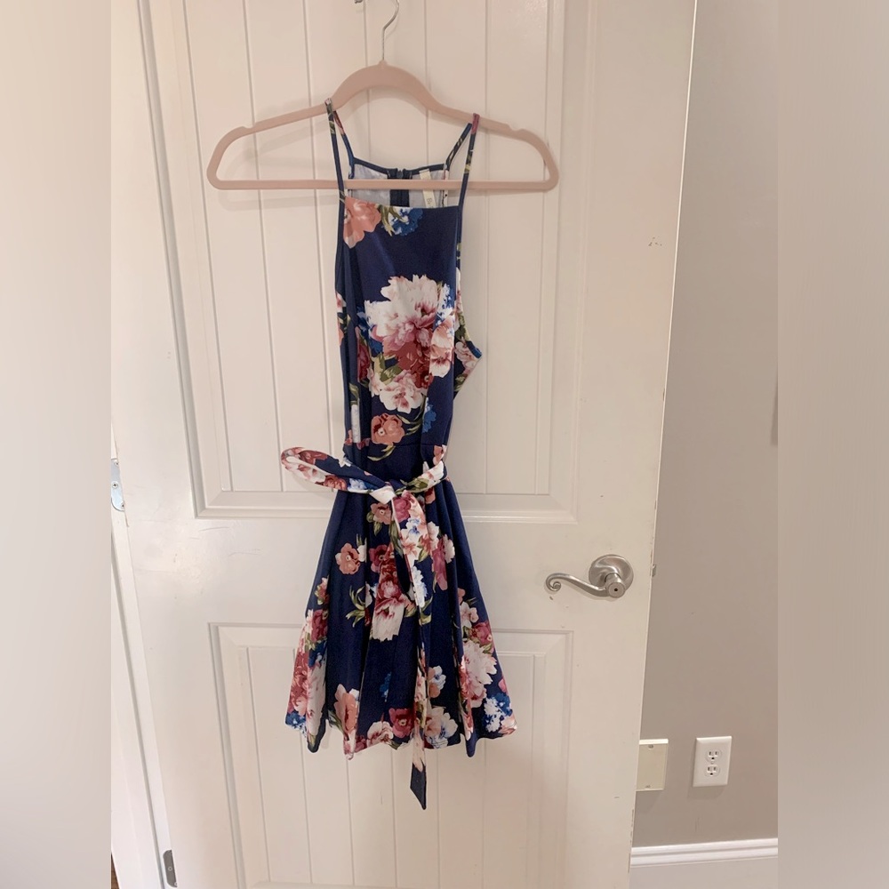 Floral Short Dress